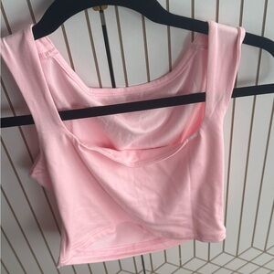 Pink Women's Crop Top